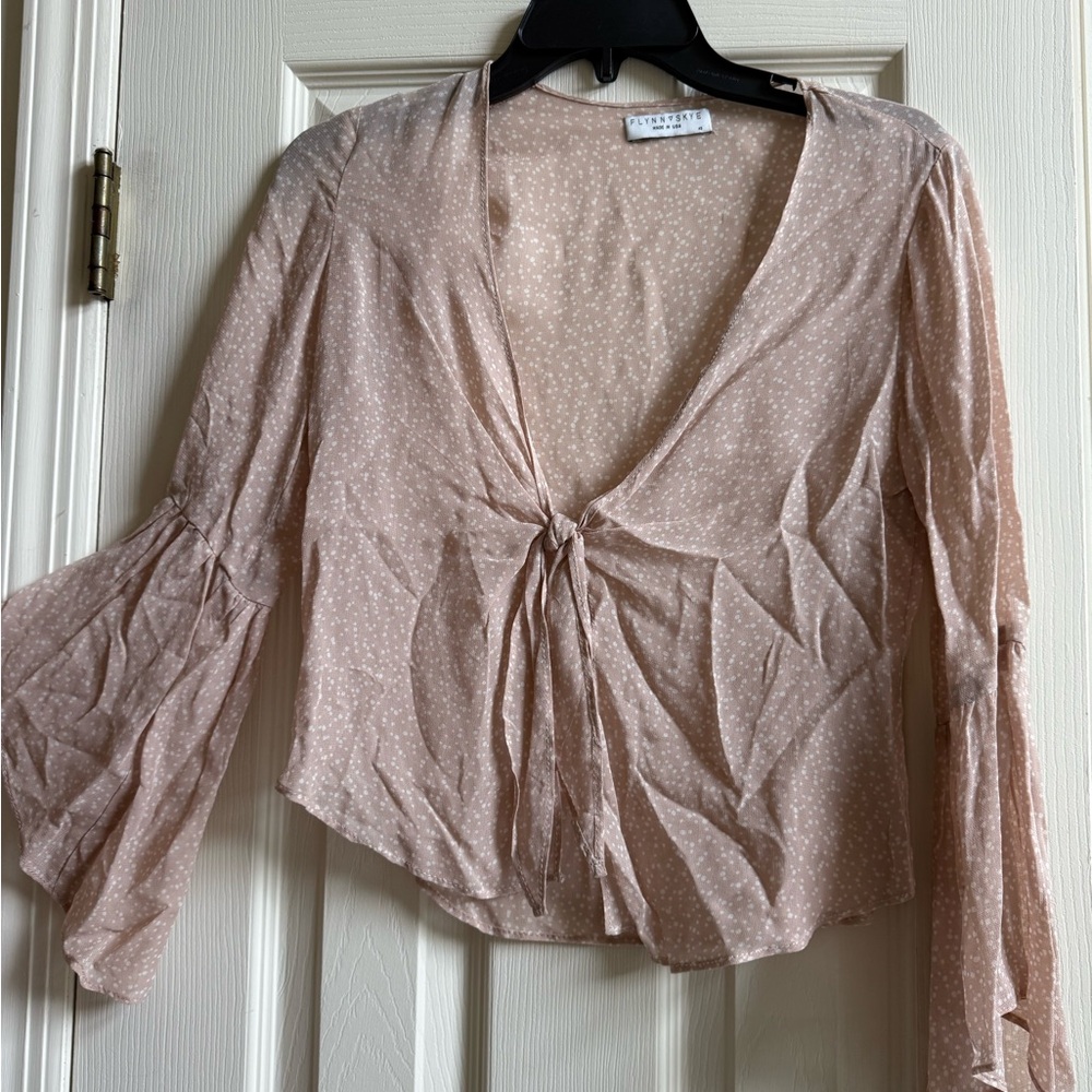 Flynn Skye Tie Top